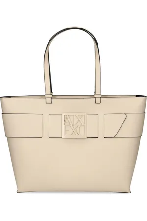 Armani Exchange Tote-väska med logotypplakett