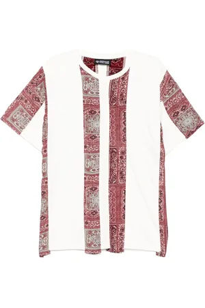 MOSTLY HEARD RARELY SEEN T-shirt med paisleytryk