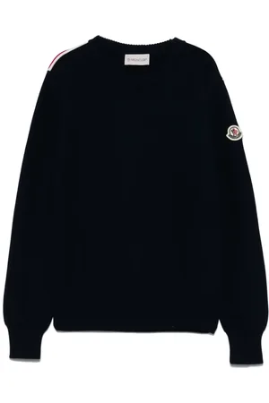 Moncler Sweater med logomærke
