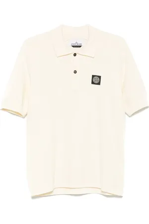 Stone Island Polo med logomærke
