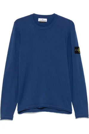 Stone Island Trøje i økologisk bomuld med logo
