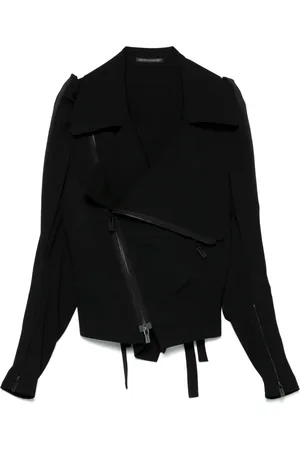 YOHJI YAMAMOTO Bikerjakke i uld