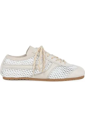DRIES VAN NOTEN Sneakers med ruskindsdetalje