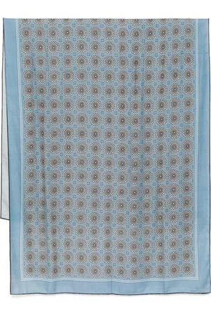 N.PEAL Geometrisk pashmina-tørklæde