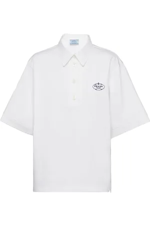 Prada Polo med broderet logo