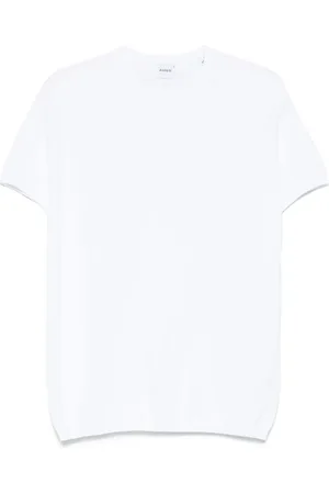 Aspesi T-shirt i piqué-strik