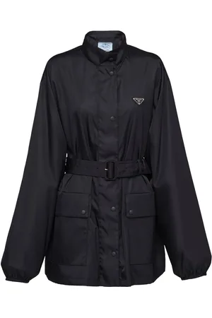 Prada Regenerated regnfrakke i nylon