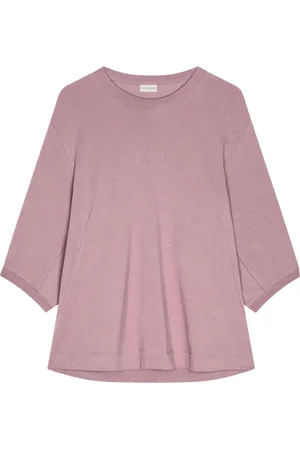 DRIES VAN NOTEN T-shirt med ballonærmer