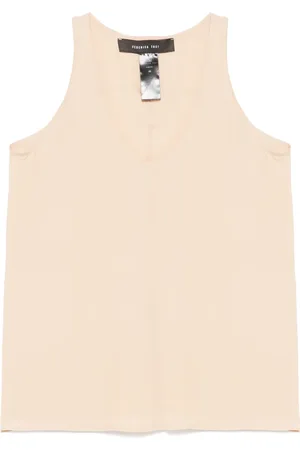 FEDERICA TOSI Tanktop i crepe de chine