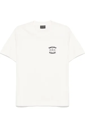 Emporio Armani T-shirt med logobroderi