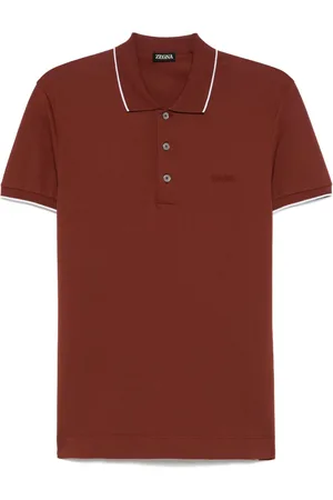 Ermenegildo Zegna Polo med broderet logo