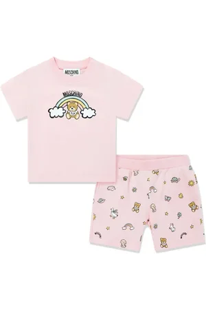 Moschino Shortssæt med grafisk tryk