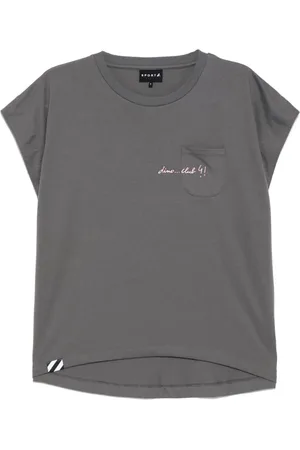 AGNÈS B. Dino Club T-shirt med lomme