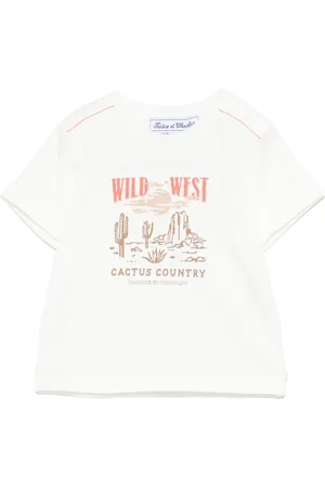 Tartine Et Chocolat T-shirt med Far West-tryk