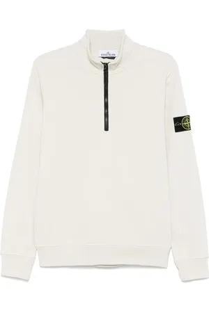 Stone Island Sweater med kompasmærke