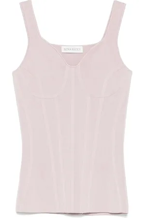 Nina Ricci Tanktop med paneler