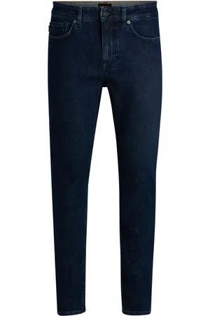 HUGO BOSS Jeans med logotypmärke