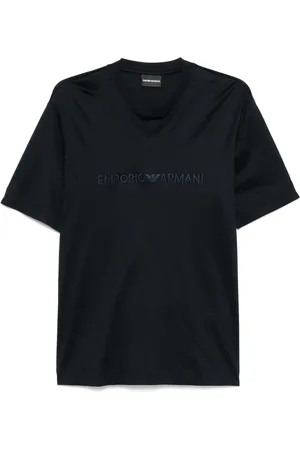 Emporio Armani T-shirt med logobroderi