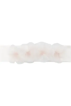 LA STUPENDERIA Hårbånd med blomster-applikation