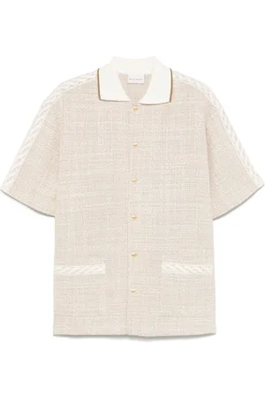 Drôle de Monsieur La Chemise skjorte i tweed