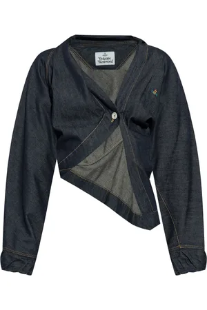 Vivienne Westwood Asymmetrisk jeansskjorta