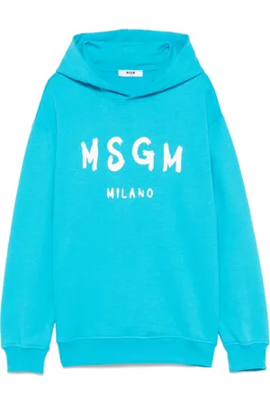 Msgm Hættetrøje med logotryk