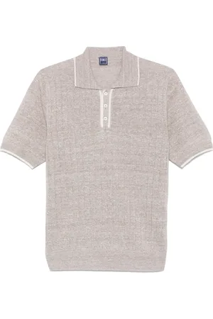FEDELI Ribstrikket polo
