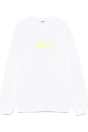 Msgm Sweatshirt med logotryk