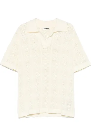 Jil Sander Polo Pony T-shirt i strik