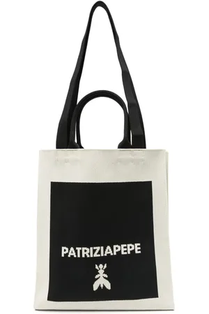 Patrizia Pepe Tote i mønstret jacquard