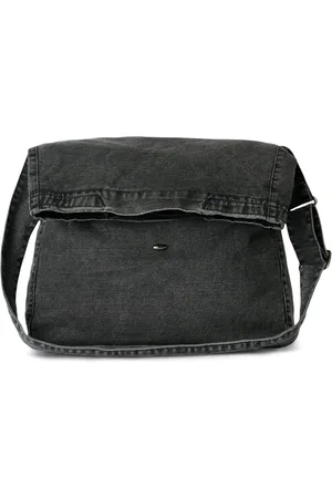 OUR LEGACY Oversize messenger-taske i denim