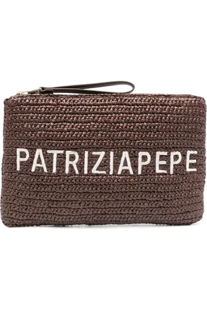 Patrizia Pepe Clutch med broderet logo