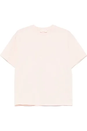 Elisabetta Franchi T-shirt med præget logo