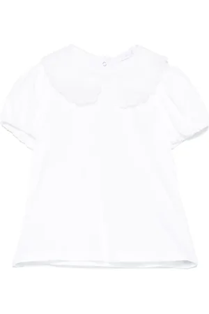 MISS GRANT T-shirt med Peter Pan-krave
