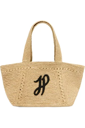 Patou Lille tote med JP-monogram og trapezformet design