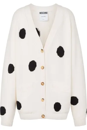 Moschino Polkaprikket cardigan