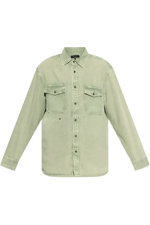 RAG&BONE Jeansskjorta med utanpåliggande ficka