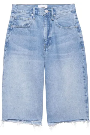 Frame Shorts med rå kant