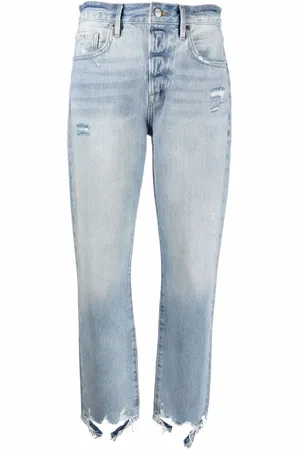 Frame Jeans med smal pasform og falmet effekt