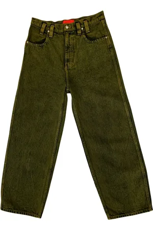 ECKHAUS LATTA Bukser i denim med brede ben