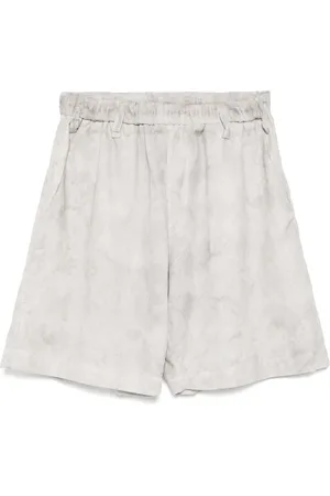 MASNADA Bermudashorts med marmor-mønster