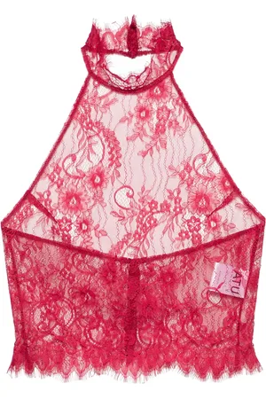 Atu Body Couture X Rue Ra tanktop med blonder
