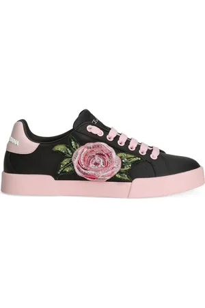 Dolce & Gabbana Sneakers med blomstertryk