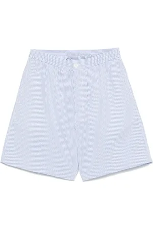Aspesi Stribede bermuda-shorts i seersucker