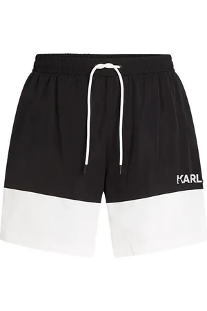 Karl Lagerfeld Badeshorts med colourblocking