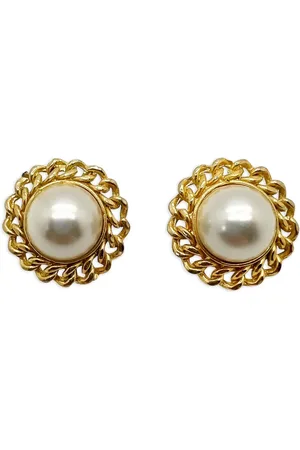JENNIFER GIBSON JEWELLERY Pre-owned örhängen med konstpärla från 1990-talet