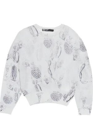 Bimba y Lola Trøje med tryk og lurex-detalje