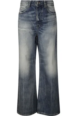 Diesel Jeans med forvasket effekt og brede ben