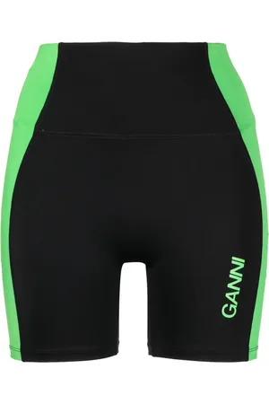 Ganni Højtaljede Active cykelshorts