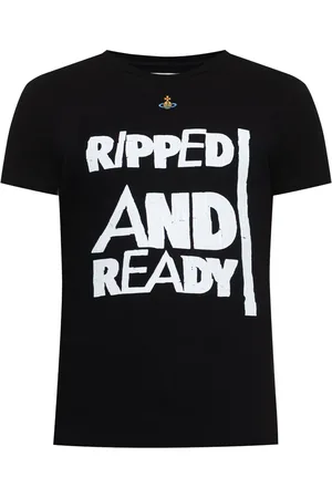 Vivienne Westwood T-shirt med slogan